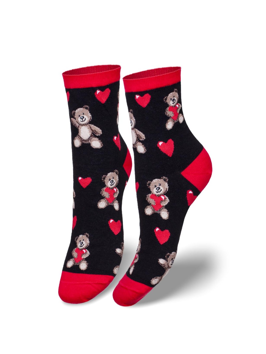 Dámske ponožky - MADVEDÍKY A SRDIEČKA