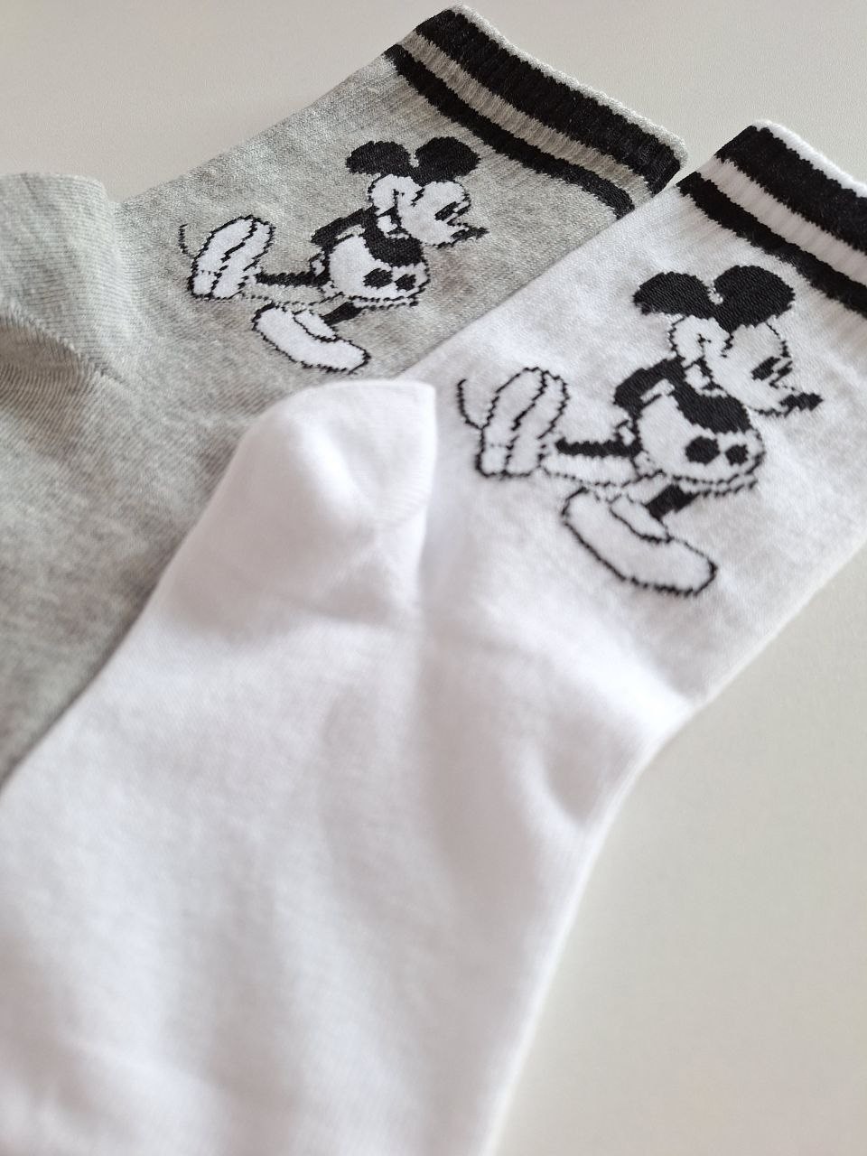 MICKEY - dámske športové vzorované ponožky