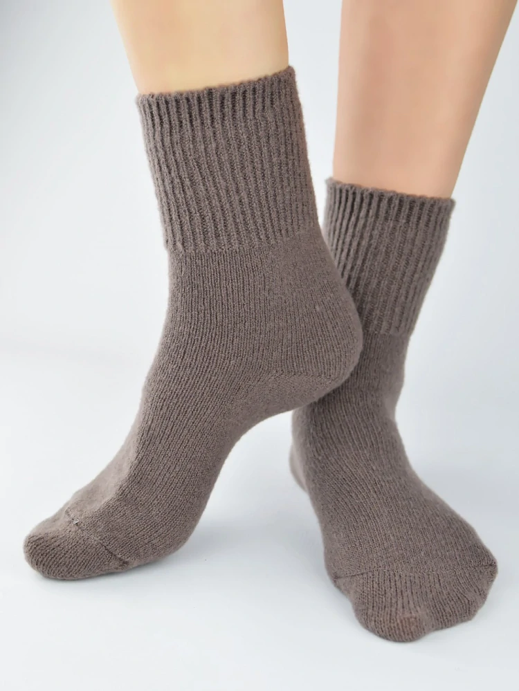 Dámske hrubé ponožky s vlnou SB081