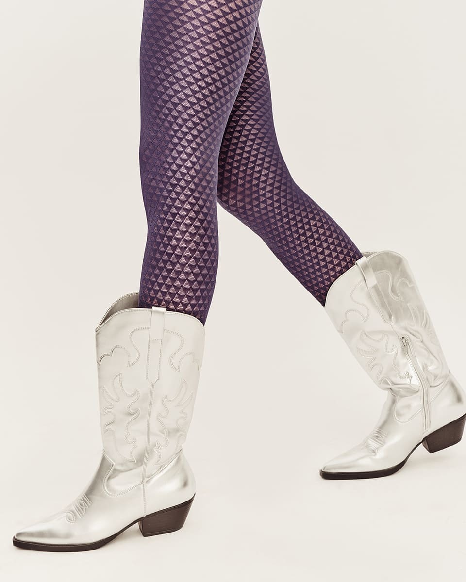 GABRIELLA - CINDY dámske vzorované 60 DEN pančuchové nahavice