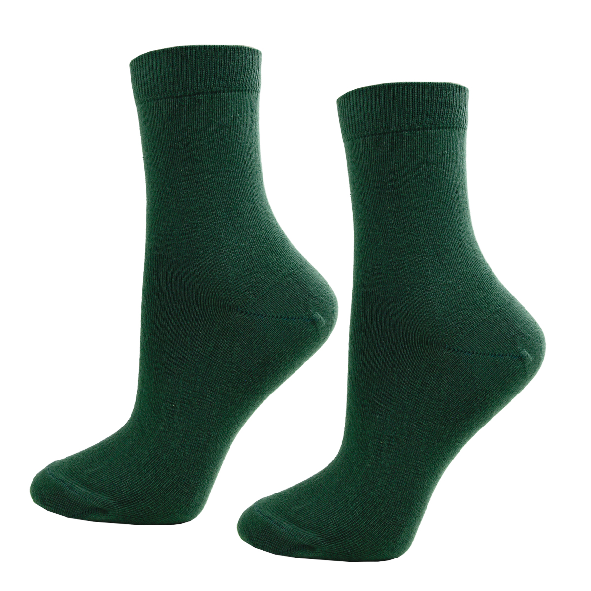 Detské jednofarebné bavlnené ponožky  