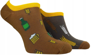Veselé ponožky krátke - PIVO