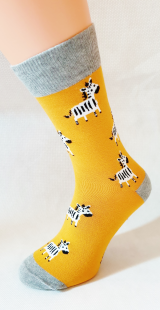 KRYSTJAN - CRAZYSOCKS ZEBRY