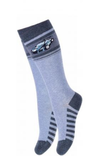 Detské chlapčenské vzorované podkolienky