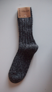 Hrubé pánske vlnené ponožky