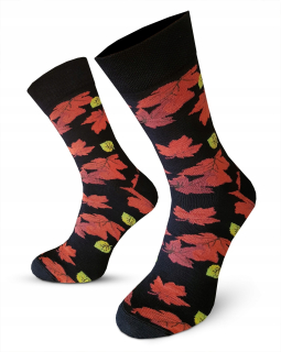 Veselé ponožky - LÍSTIE