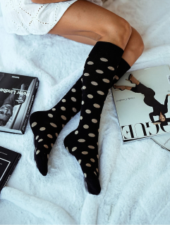 Podkolienky bavlnené - GULIČKY