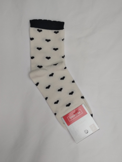 Dámske ponožky - SRDIEČKA