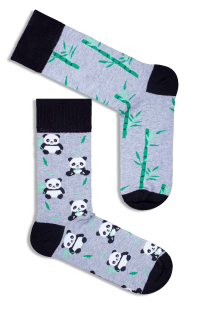Pánske vzorované ponožky -  PANDA