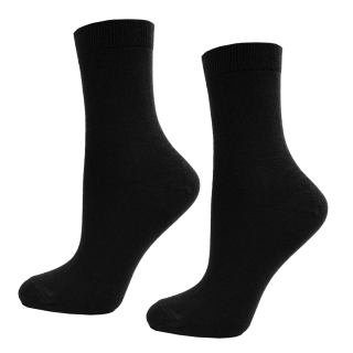 Detské jednofarebné bavlnené ponožky  