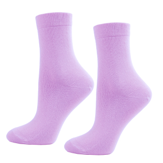 Detské jednofarebné bavlnené ponožky  