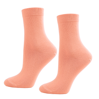 Detské jednofarebné bavlnené ponožky  