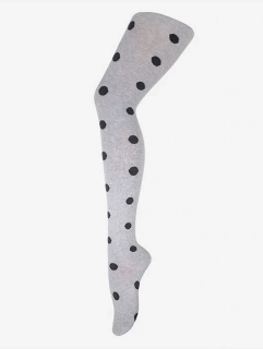 Dámske bavlnené vzorované pančuchové nohavice