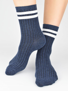 BAVLNENÉ PONOŽKY - REBRO