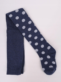 Dievčenské bavlnené guličkové pančuchové nohavice