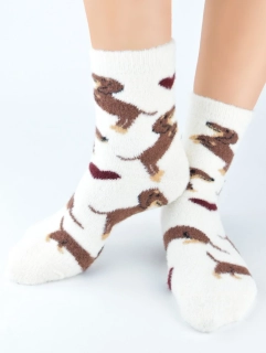 Dámske jemné flisové ponožky SP012