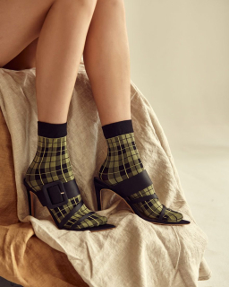 BERRY - micro vzorované ponožky