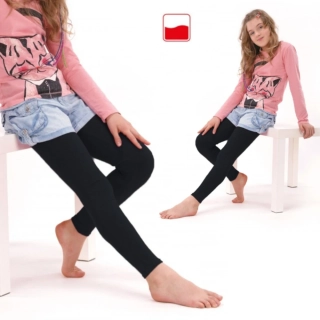 Detské jednofarebné legíny