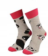 Veselé ponožky - KRAVIČKA