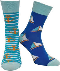 Veselé ponožky - KOTVY