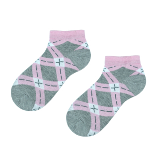 Detské vzorované členkové ponožky