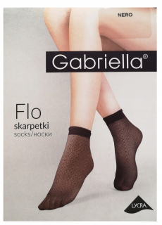 Dámske silonkové žakarové ponožky