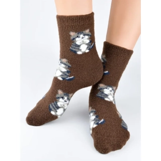 Dámske jemné flisové ponožky SP015